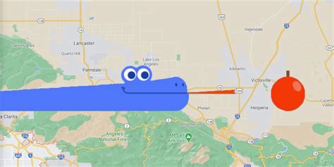 google snake maps.